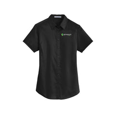 Groveport Municipal - Port Authority® Ladies Short Sleeve SuperPro™ Twill Shirt