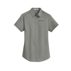 Velocity - Port Authority® Ladies Short Sleeve SuperPro™ Twill Shirt