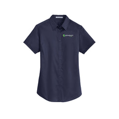 Groveport Municipal - Port Authority® Ladies Short Sleeve SuperPro™ Twill Shirt