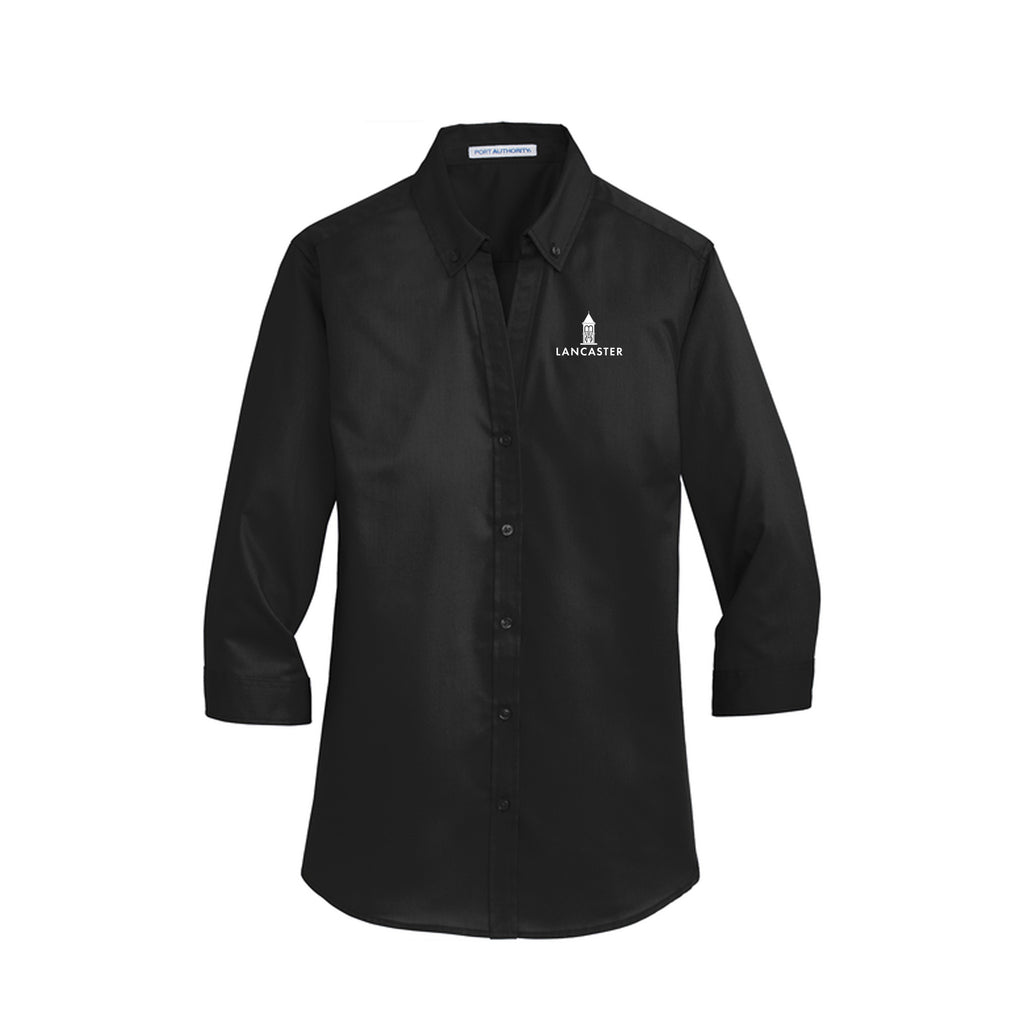 City of Lancaster - Port Authority® Women's 3/4-Sleeve SuperPro™ Twill Shirt