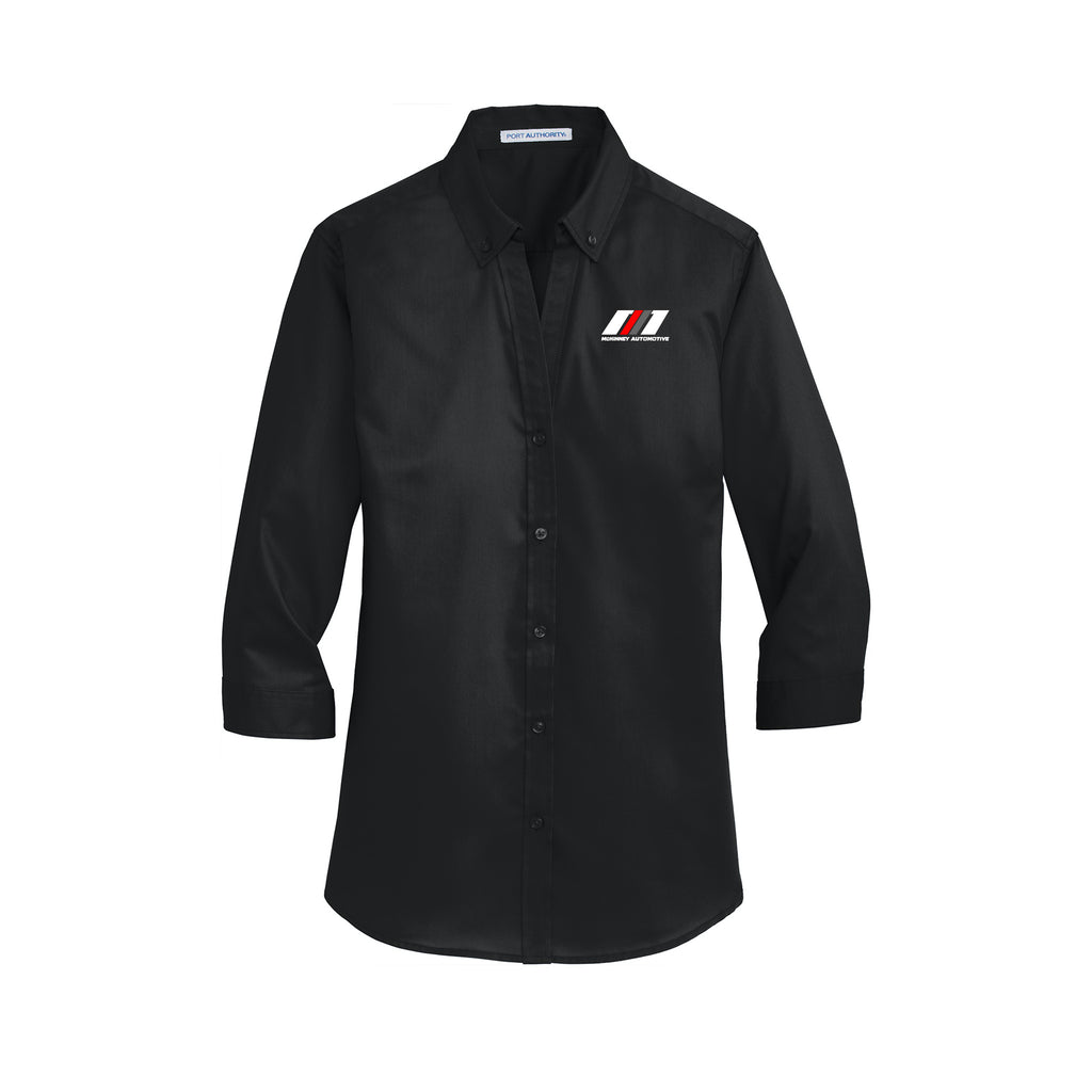McKinney Auto Group - Port Authority® Women's 3/4-Sleeve SuperPro™ Twill Shirt