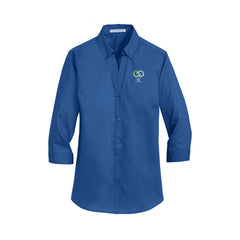 Solace at Vivians - Port Authority® Women's 3/4-Sleeve SuperPro™ Twill Shirt