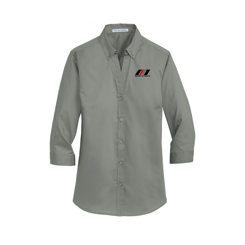 McKinney Auto Group - Port Authority® Women's 3/4-Sleeve SuperPro™ Twill Shirt