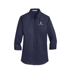 City of Lancaster - Port Authority® Women's 3/4-Sleeve SuperPro™ Twill Shirt