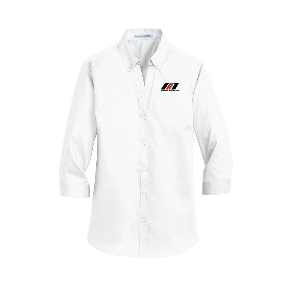 McKinney Auto Group - Port Authority® Women's 3/4-Sleeve SuperPro™ Twill Shirt
