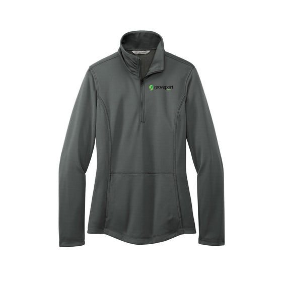 Groveport Municipal - Port Authority® Ladies Smooth Fleece 1/4-Zip