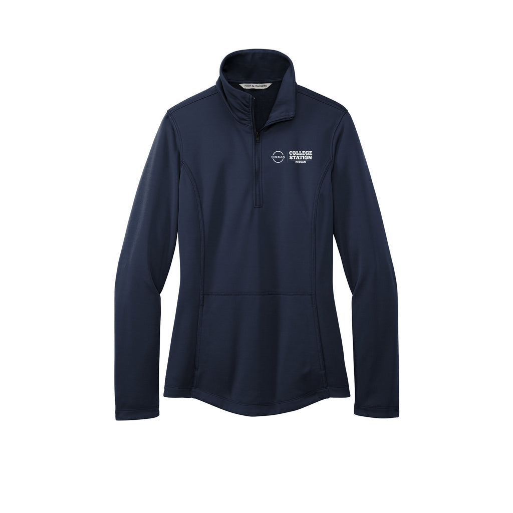College Station Nissan - Port Authority® Women's Smooth Fleece 1/4-Zip