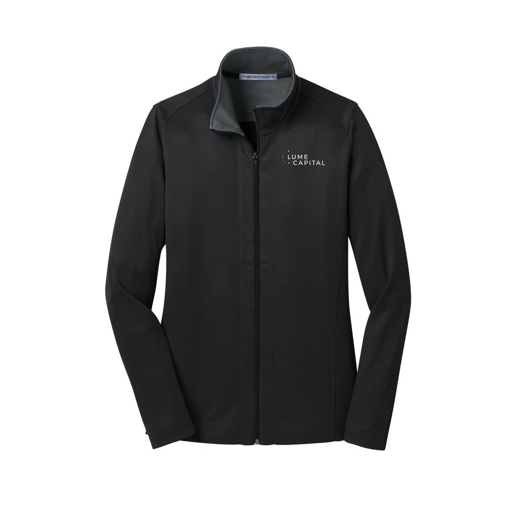 Lume Capital - Port Authority® Women's Vertical Texture Full-Zip Jacket