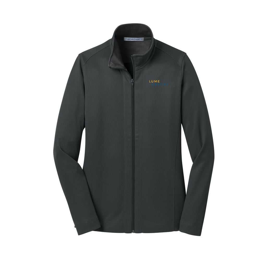 Lume Capital - Port Authority® Women's Vertical Texture Full-Zip Jacket