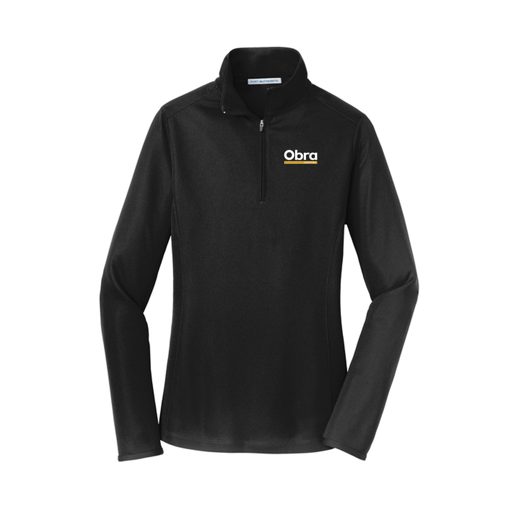Obra Capital - Port Authority® Women's Pinpoint Mesh 1/2-Zip