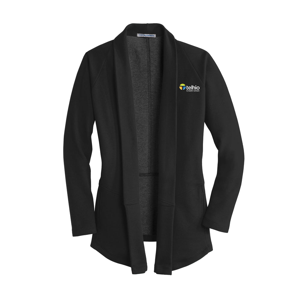 Telhio New Hire Shop - Port Authority® Ladies Interlock Cardigan