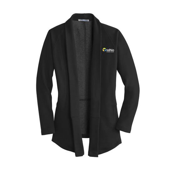 Telhio New Hire Shop - Port Authority® Ladies Interlock Cardigan