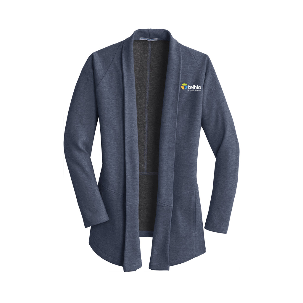 Telhio New Hire Shop - Port Authority® Ladies Interlock Cardigan