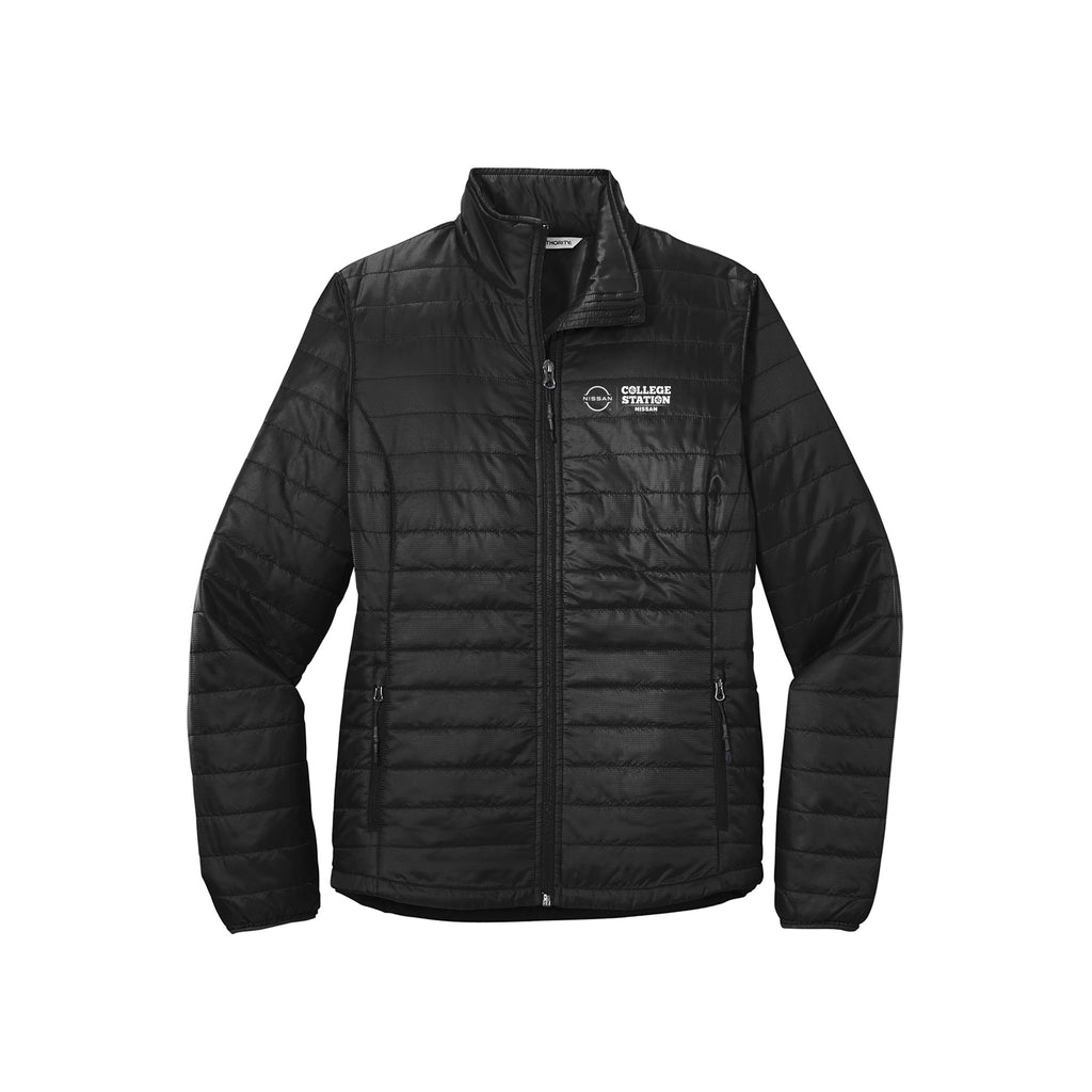 College Station Nissan - Port Authority® Women's Packable Puffy Jacket