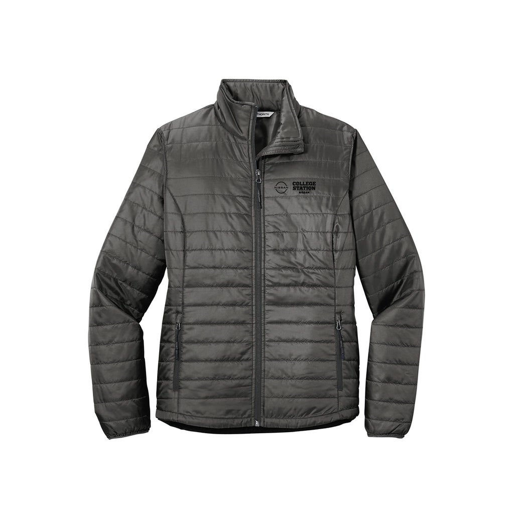 College Station Nissan - Port Authority® Women's Packable Puffy Jacket