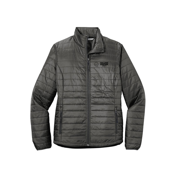 College Station Nissan - Port Authority® Women's Packable Puffy Jacket