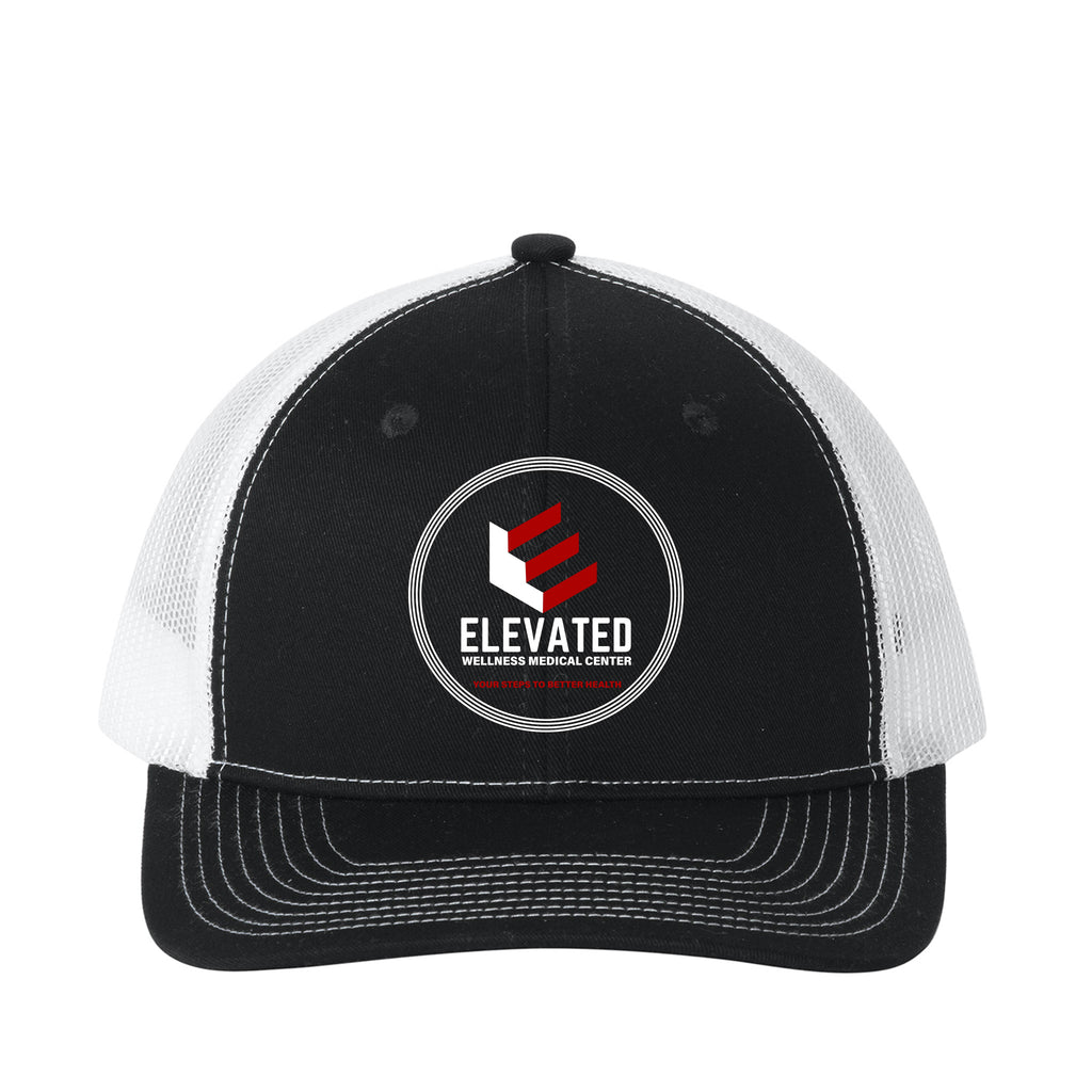 Elevated Wellness - Port Authority® Snapback Ponytail Trucker Cap