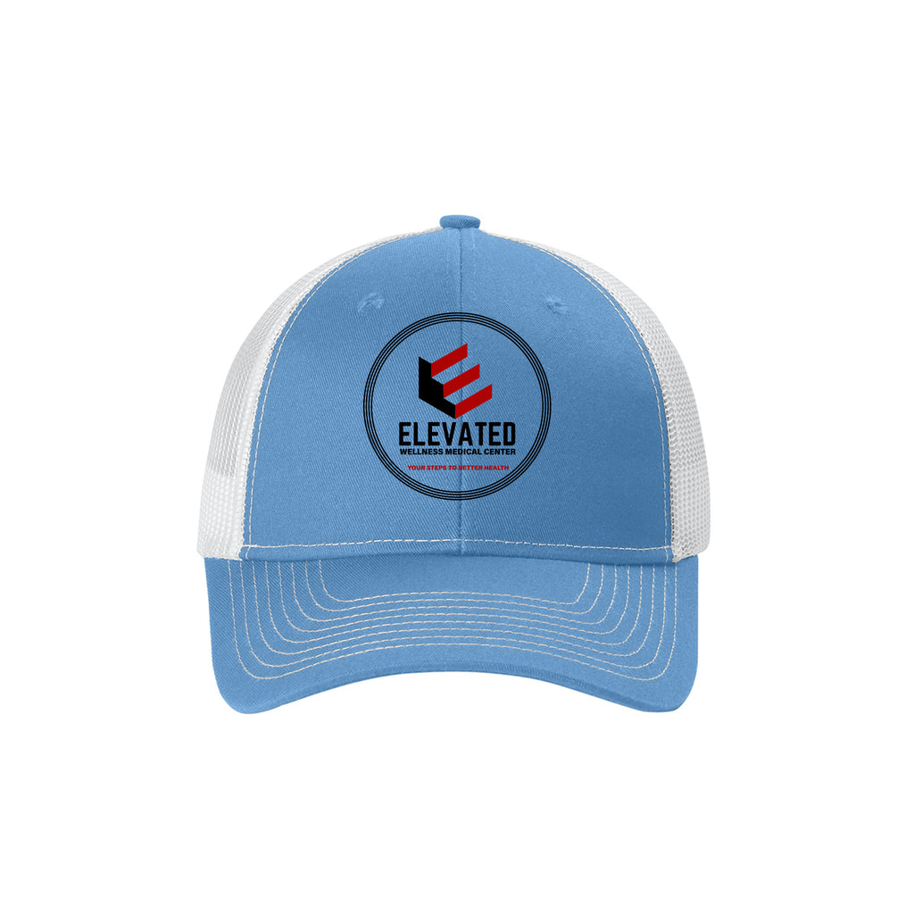 Elevated Wellness - Port Authority® Snapback Ponytail Trucker Cap