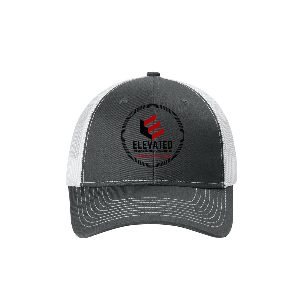 Elevated Wellness - Port Authority® Snapback Ponytail Trucker Cap