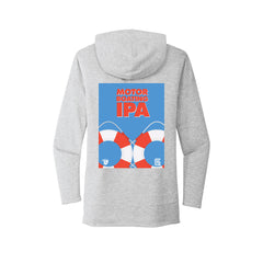 GrizzlyBird Brewing Company - Moon Logo & IPA Backs - District ® Women’s Featherweight French Terry ™ Hoodie