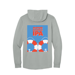 GrizzlyBird Brewing Company - Moon Logo & IPA Backs - CornerStone® Workwear Pro Long Sleeve Hooded Tee