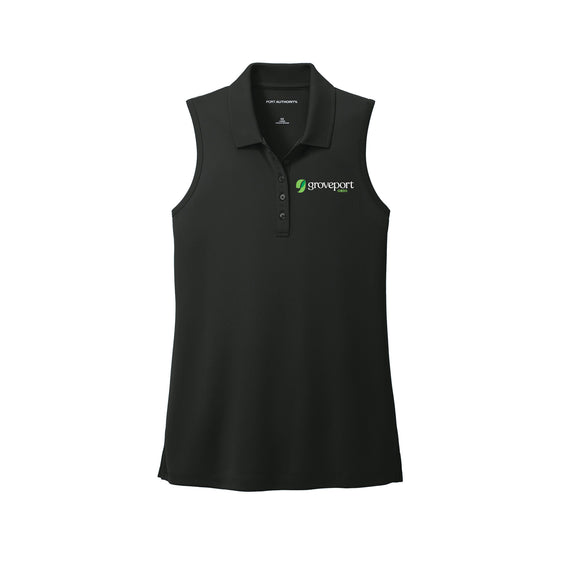 Groveport Town Hall - Port Authority® Ladies Dry Zone® UV Micro-Mesh Sleeveless Polo