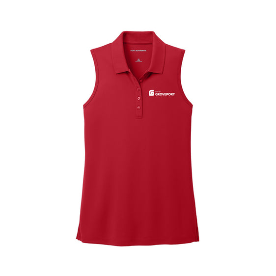 City of Groveport - Port Authority® Women's Dry Zone® UV Micro-Mesh Sleeveless Polo