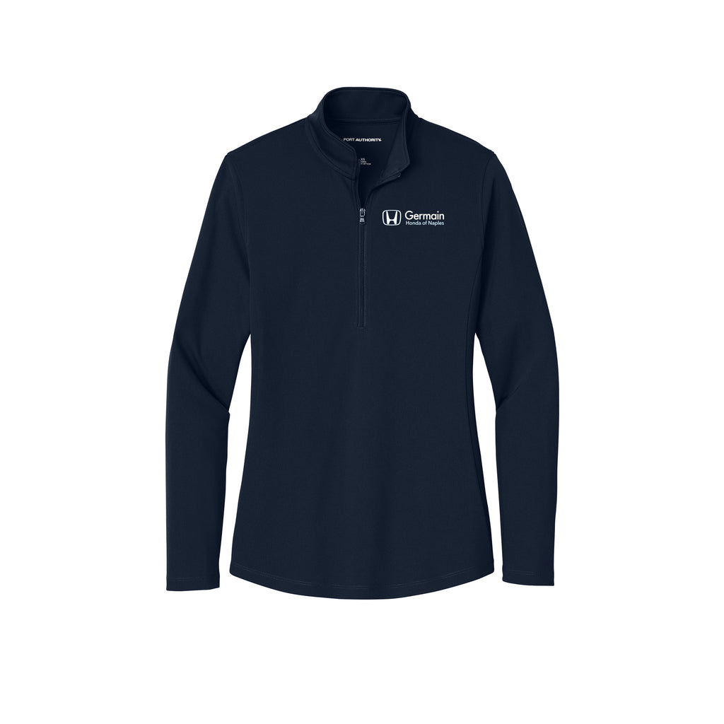 Germain Of Honda Naples - Port Authority® Ladies Dry Zone® UV Micro-Mesh 1/4-Zip