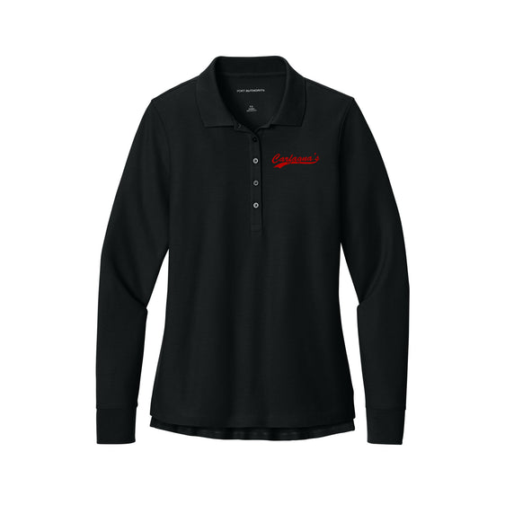 Carfagnas Front of House Staff - Port Authority® Women’s Wearever Signature Pique Long Sleeve Polo