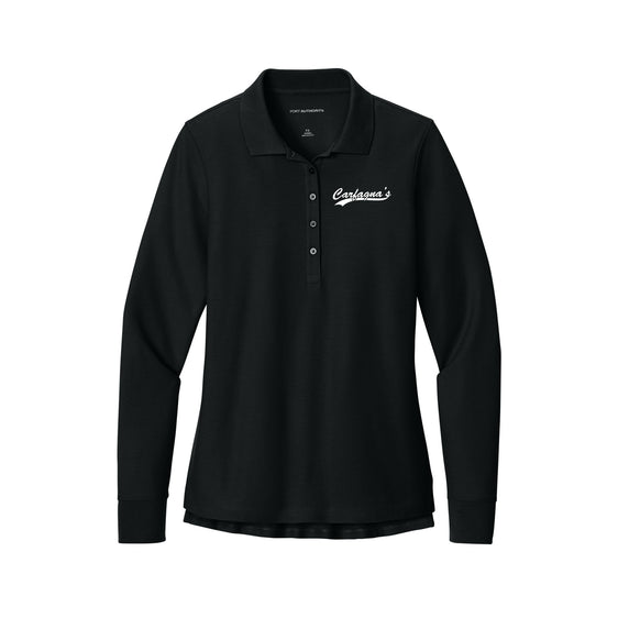 Carfagnas Corporate Staff - Port Authority® Women’s Wearever Signature Pique Long Sleeve Polo