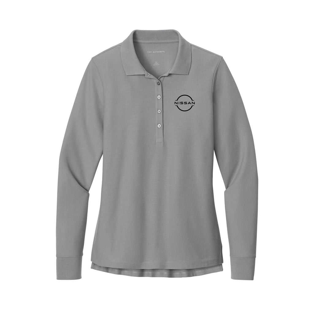 Gray Daniels Auto Family - Port Authority® Women’s Wearever Signature Pique Long Sleeve Polo