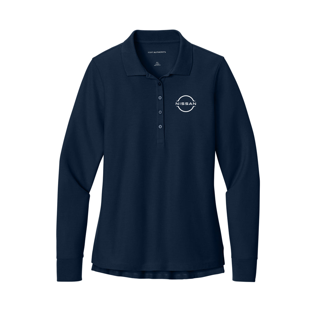 Gray Daniels Auto Family - Port Authority® Women’s Wearever Signature Pique Long Sleeve Polo