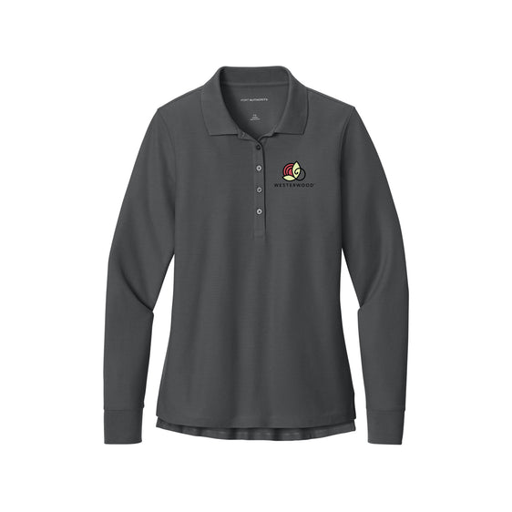 Westerwood - Port Authority® Women’s Wearever Signature Pique Long Sleeve Polo