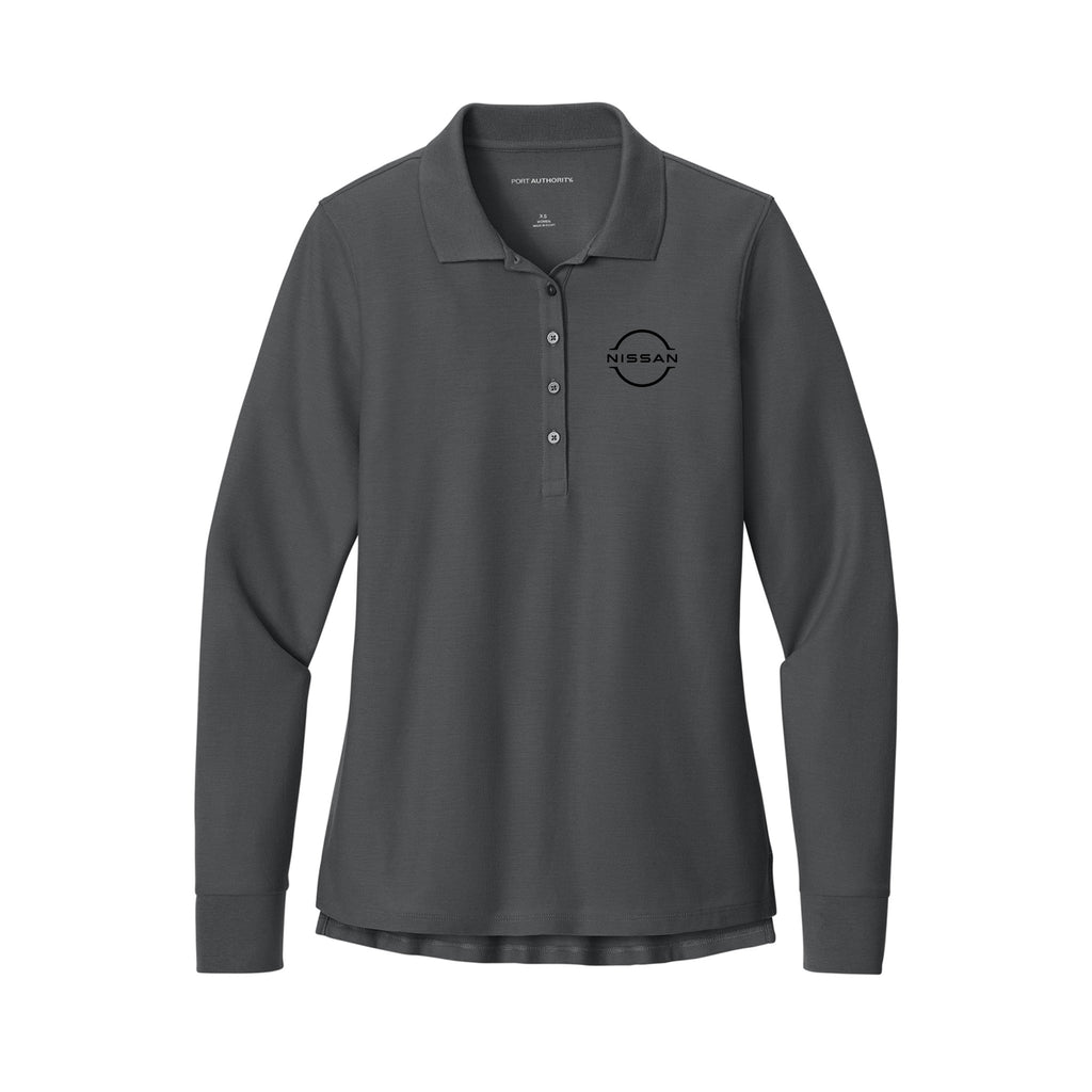 Gray Daniels Auto Family - Port Authority® Women’s Wearever Signature Pique Long Sleeve Polo