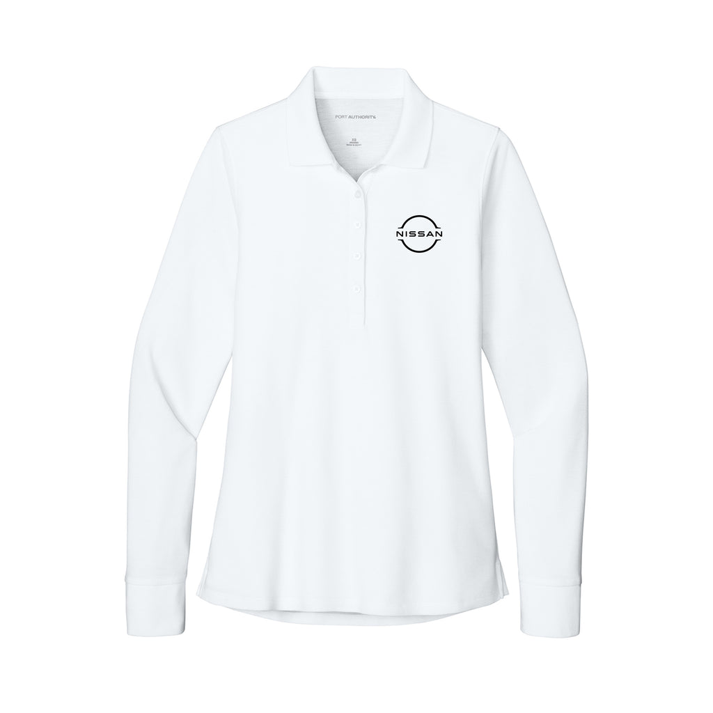 Gray Daniels Auto Family - Port Authority® Women’s Wearever Signature Pique Long Sleeve Polo