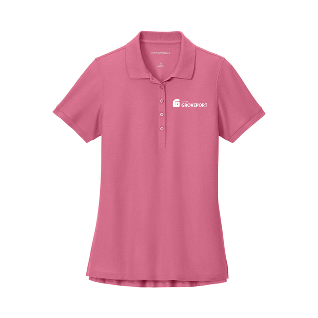 City of Groveport - Port Authority® Women’s Wearever Signature Pique Polo