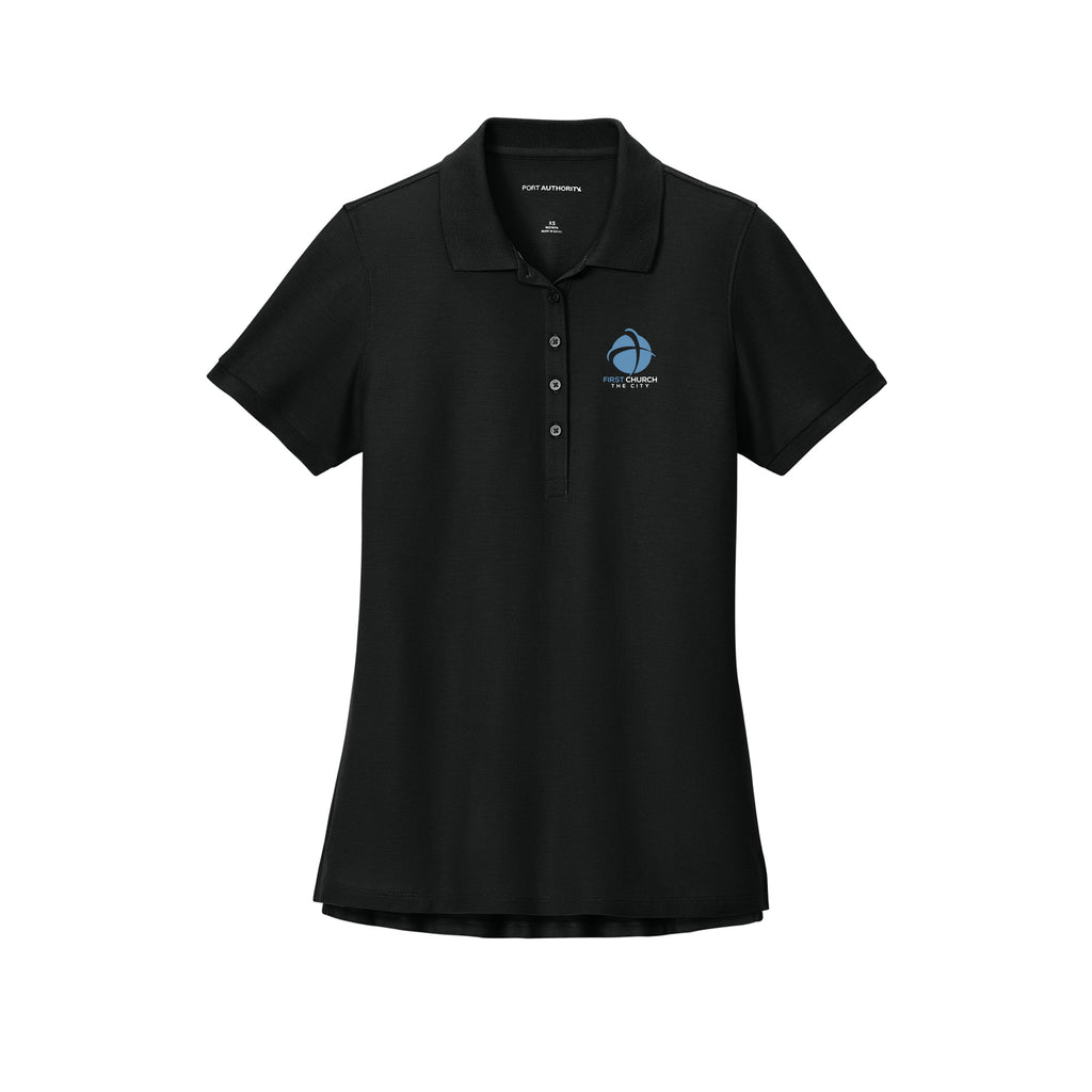 First Church The City - Port Authority® Women’s Wearever Signature Pique Polo