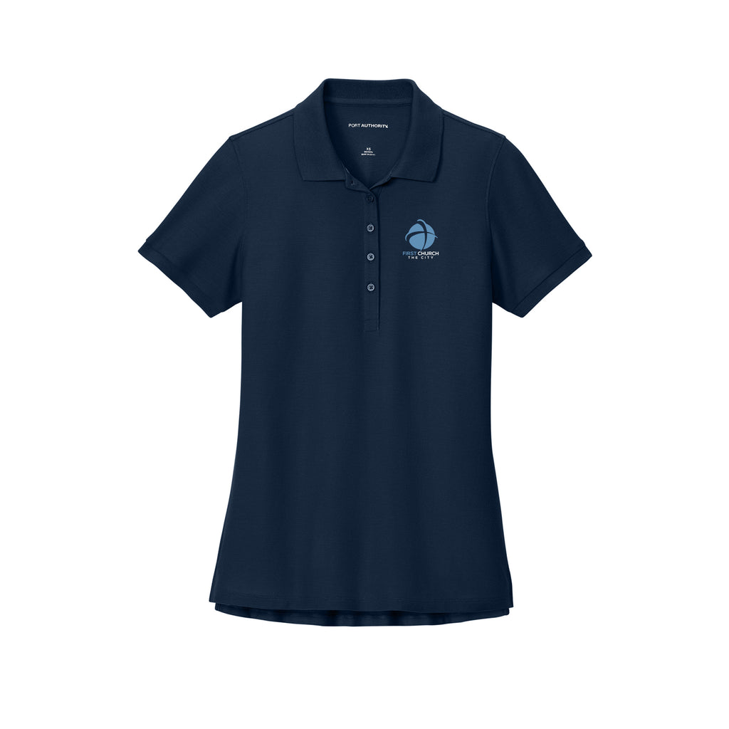 First Church The City - Port Authority® Women’s Wearever Signature Pique Polo