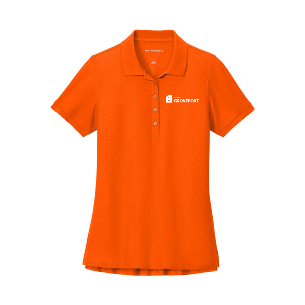 City of Groveport - Port Authority® Women’s Wearever Signature Pique Polo