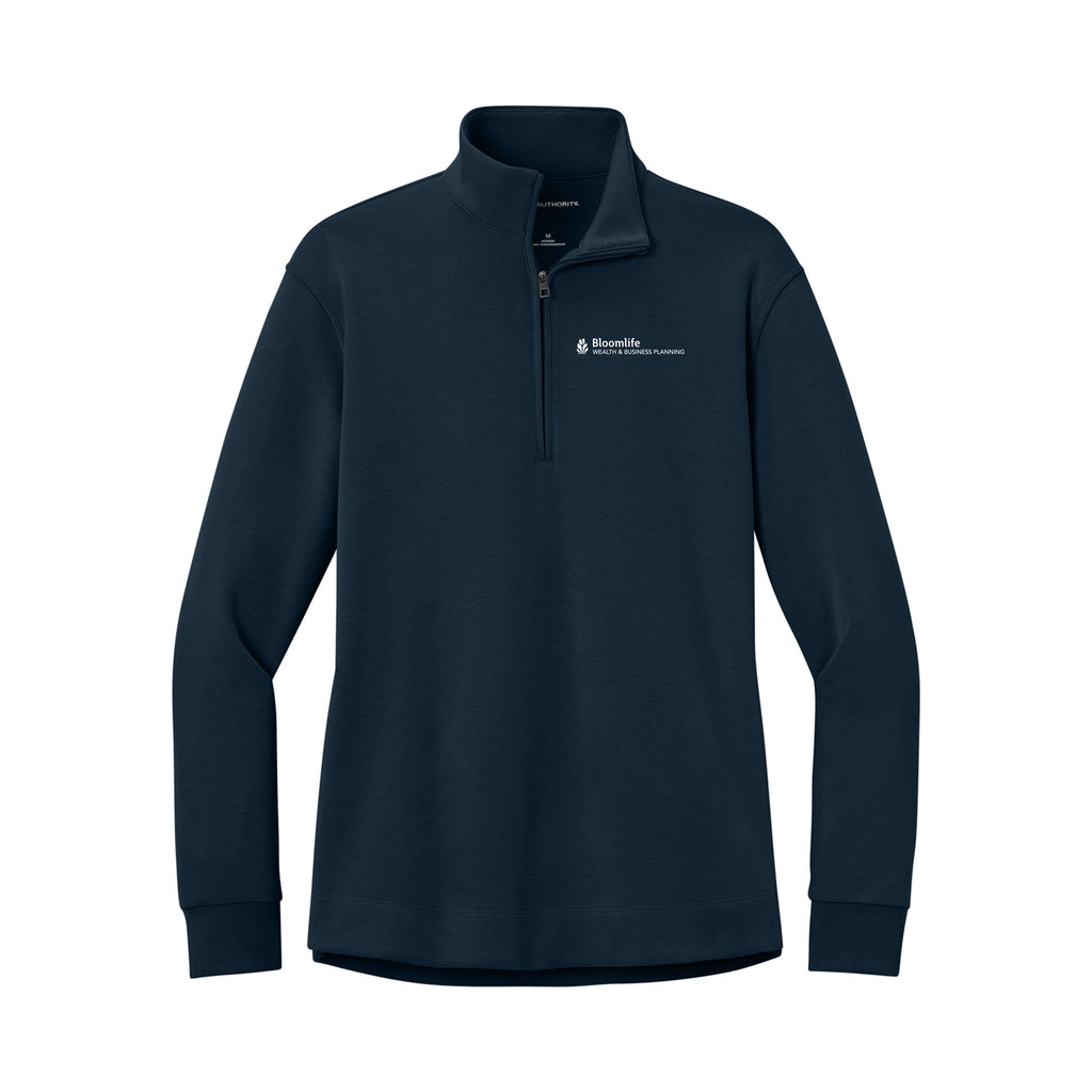 Bloom Life Wealth & Business Planning - Port Authority® Women’s Wearever Signature Double Pique 1/4-Zip