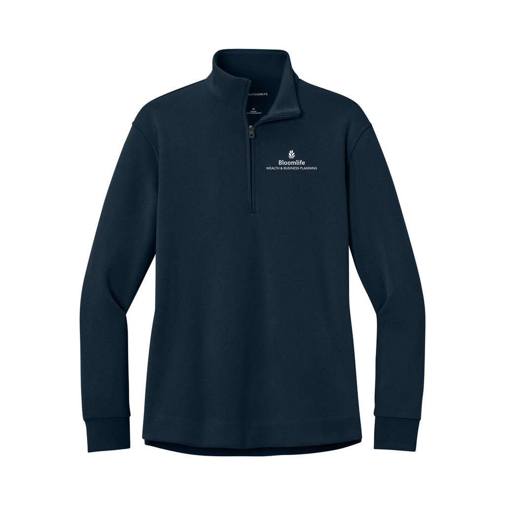 Bloom Life Wealth & Business Planning - Port Authority® Women’s Wearever Signature Double Pique 1/4-Zip
