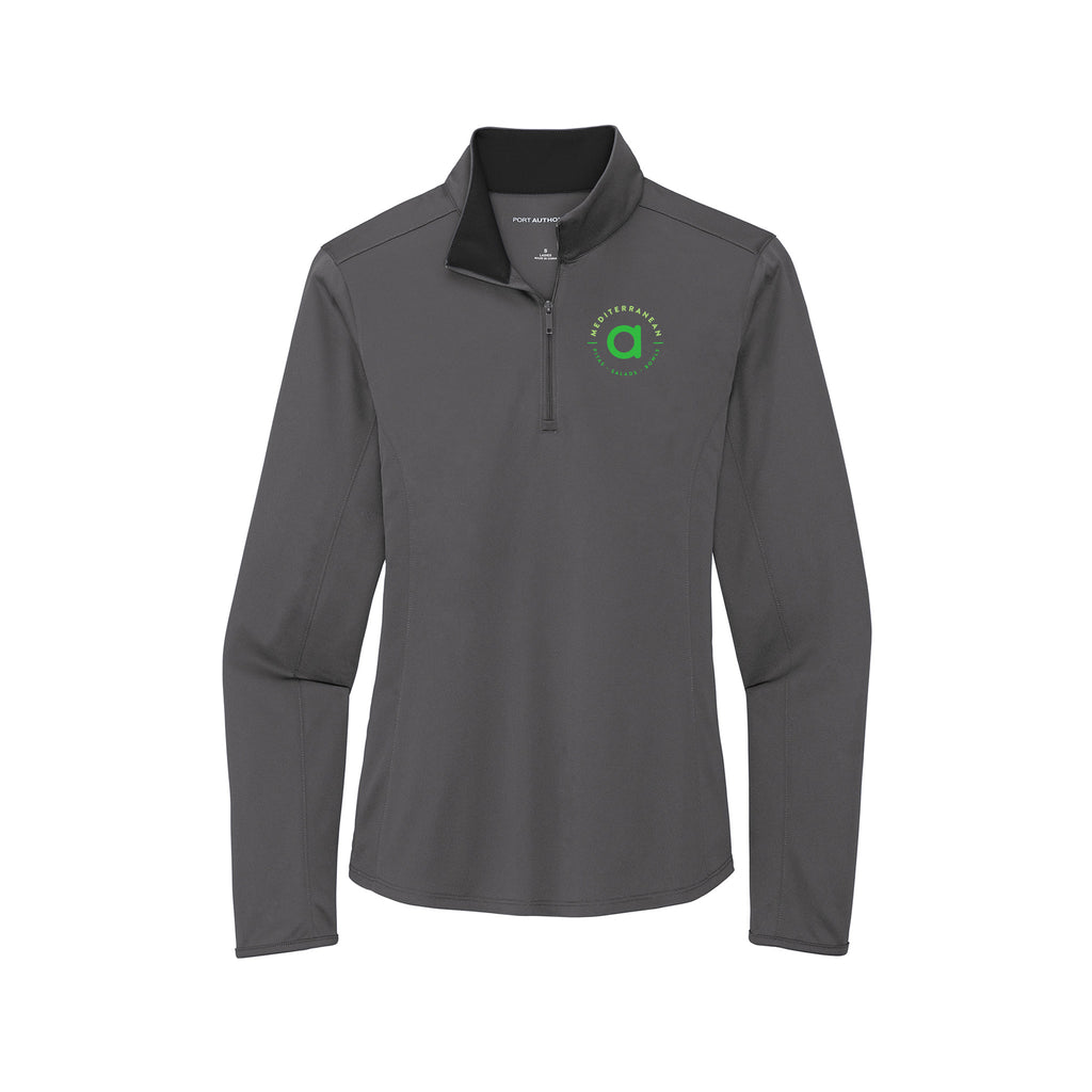 Agape - Port Authority ® Ladies Silk Touch ™ Performance 1/4-Zip