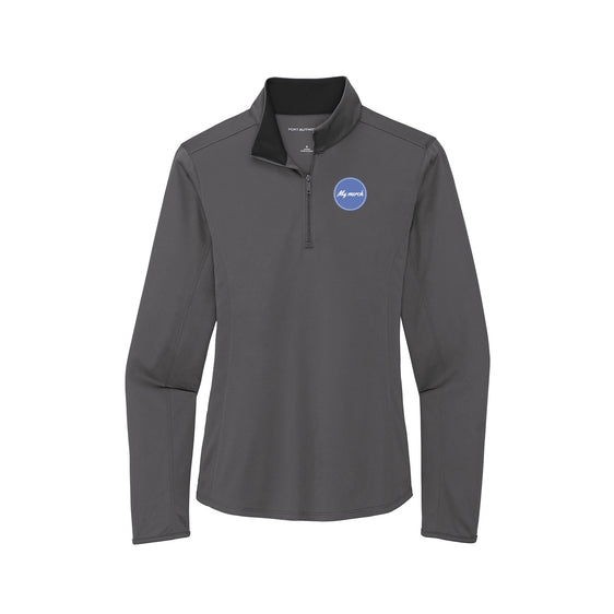 My Merch - Port Authority ® Ladies Silk Touch ™ Performance 1/4-Zip