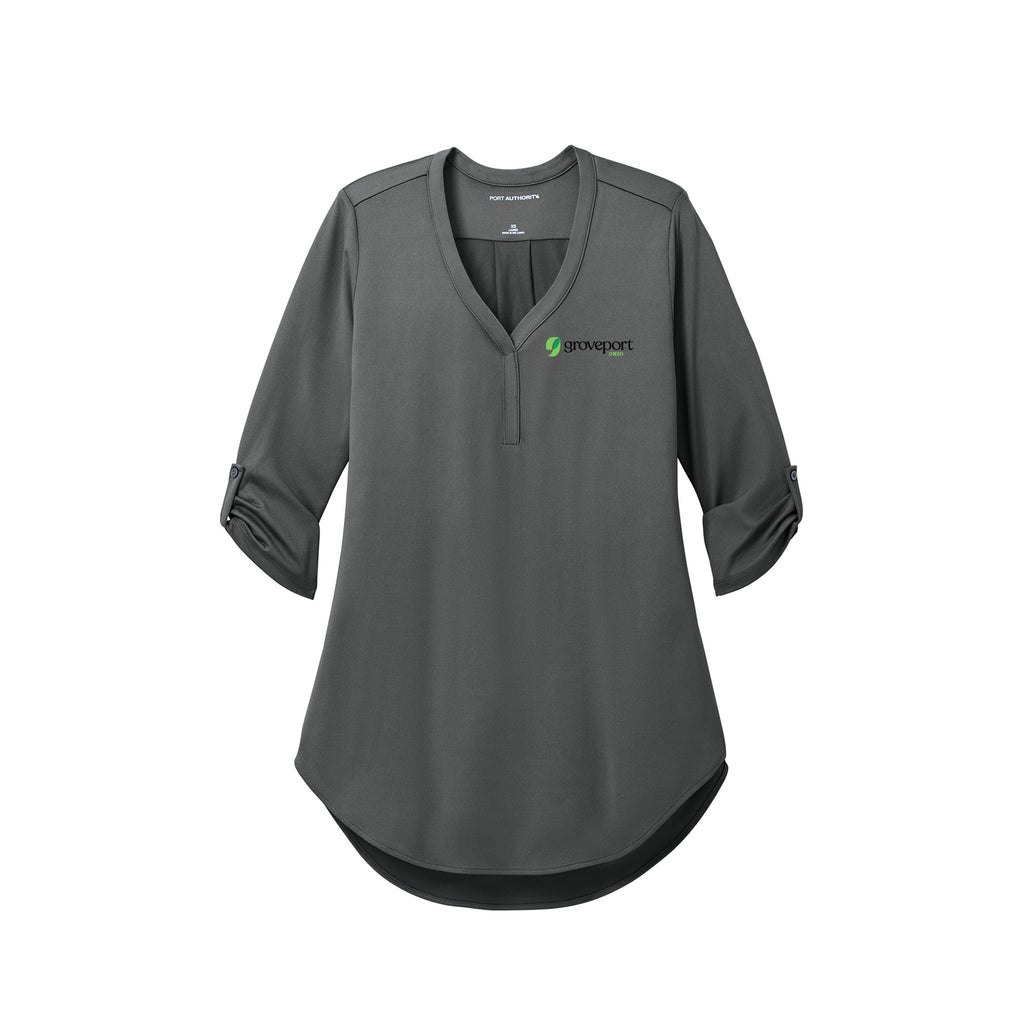 Groveport Municipal - Port Authority® Ladies City Stretch 3/4-Sleeve Tunic