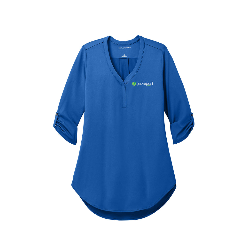 Groveport Municipal - Port Authority® Ladies City Stretch 3/4-Sleeve Tunic