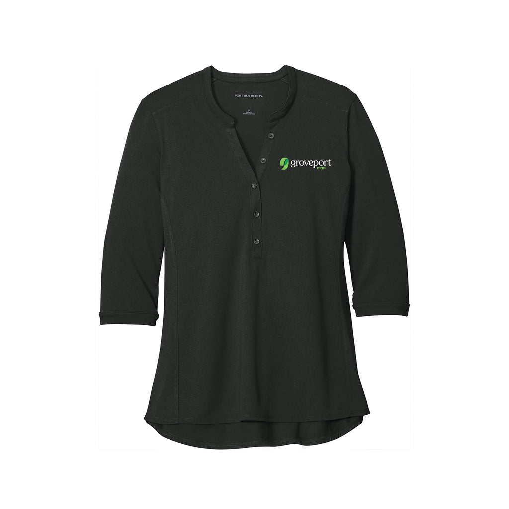 Groveport B&Z - Port Authority ® Women's UV Choice Pique Henley