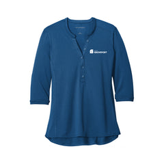 City of Groveport - Port Authority® Women's UV Choice Pique Henley