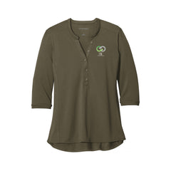 Solace at Vivians - Port Authority® Women's UV Choice Pique Henley