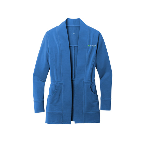 Groveport Municipal - Port Authority® Ladies Microterry Cardigan