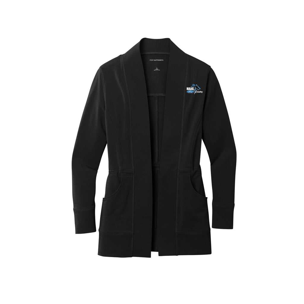 Haag Ford - Port Authority® Ladies Microterry Cardigan